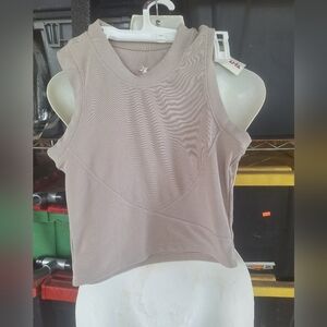 Move Barrestar Work Out Tank Top, Tan, SzM